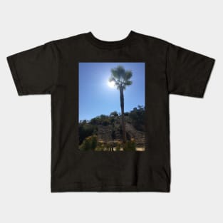 Palm Tree under the Sun Kids T-Shirt